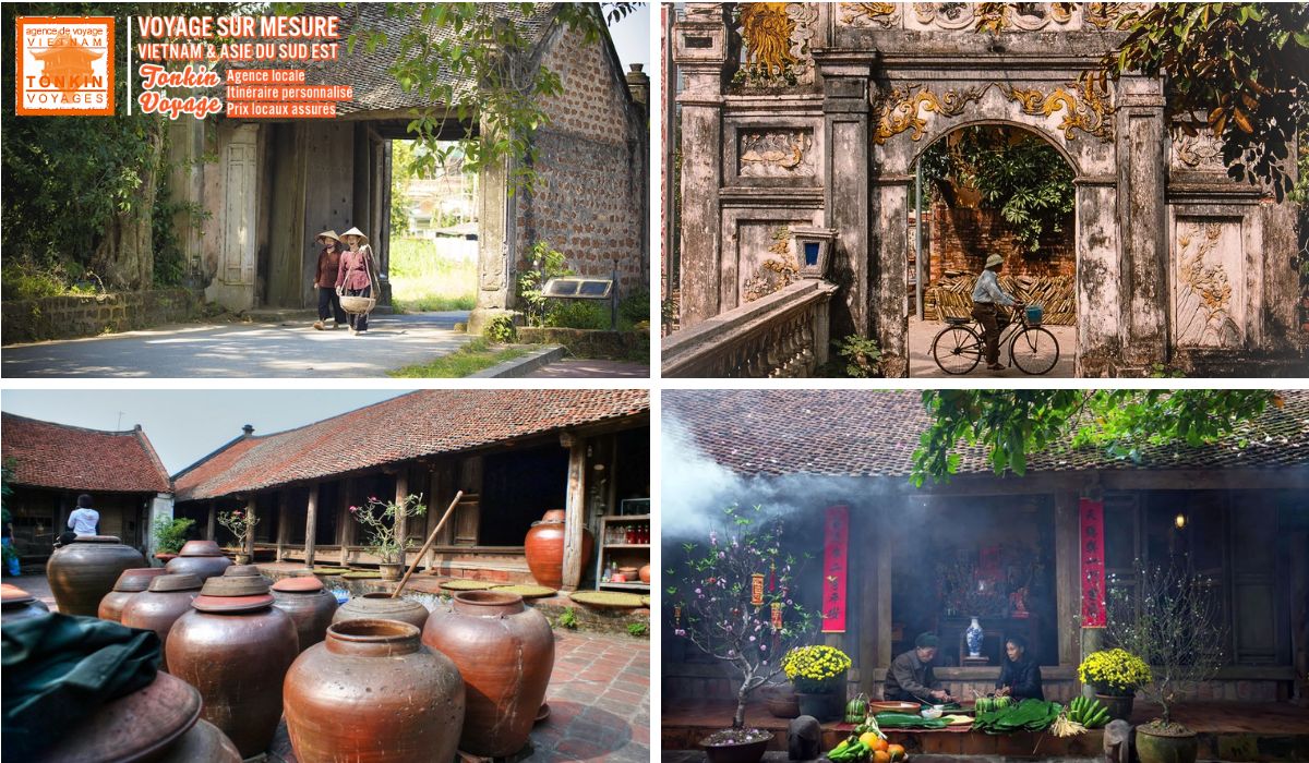 Les plus beaux villages typiques au Vietnam village ancien de Duong Lam Hanoi